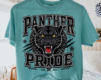 Panther Pride Png, Black Panther Mascot Png, School Spirit Png, Sports Team Png, Panther Mascot Png, Football Png, Trending Png, Dtf Digital