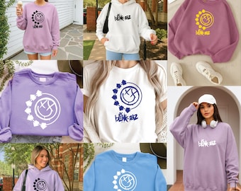 Diseño de camiseta con el logotipo de Blink 182 Smile: archivos de corte SVG, PNG y PDF