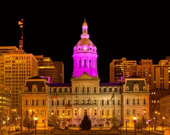 Celebración de los Ravens en el Ayuntamiento de Baltimore: Fotografía artística