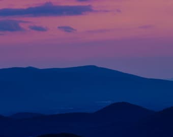 Sunset Photography, Appalachian  Sunset 2, Fine Art Photography, Nature Photography