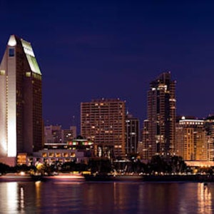 San Diego Skyline, Fine Art Photography, Panoramic Photo, Panoramic Art, Panoramic Photography, Panoramic Print