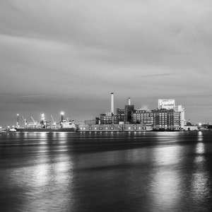 Baltimore Art, Baltimore Domino Sugar,  Black and White Fine Art Photography, Baltimore Photography, Baltimore Skyline