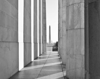 Washington DC Black and White Photography: Halls of Power