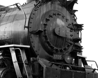 Impresión artística de la máquina de vapor: Ferrocarril de Baltimore y Ohio