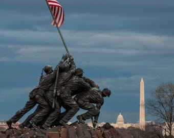 Iwo Jima Memorial, Washington DC Fine Art Photography Print