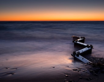 Point Betsie Afterglow Photography: Lake Michigan Beach Art