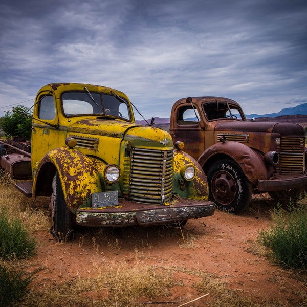 International Trucks Fine Art Print, Junkyard Truck, Old Truck, Vintage Truck, Fine Art Photograph, Rusty Truck