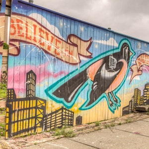 Baltimore Art, Believe, Baltimore, Station North,  Fine Art Photograph