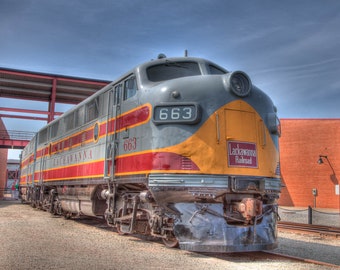 Lackawanna Railroad, Steamtown PA, Fine Art Photography, Train Art