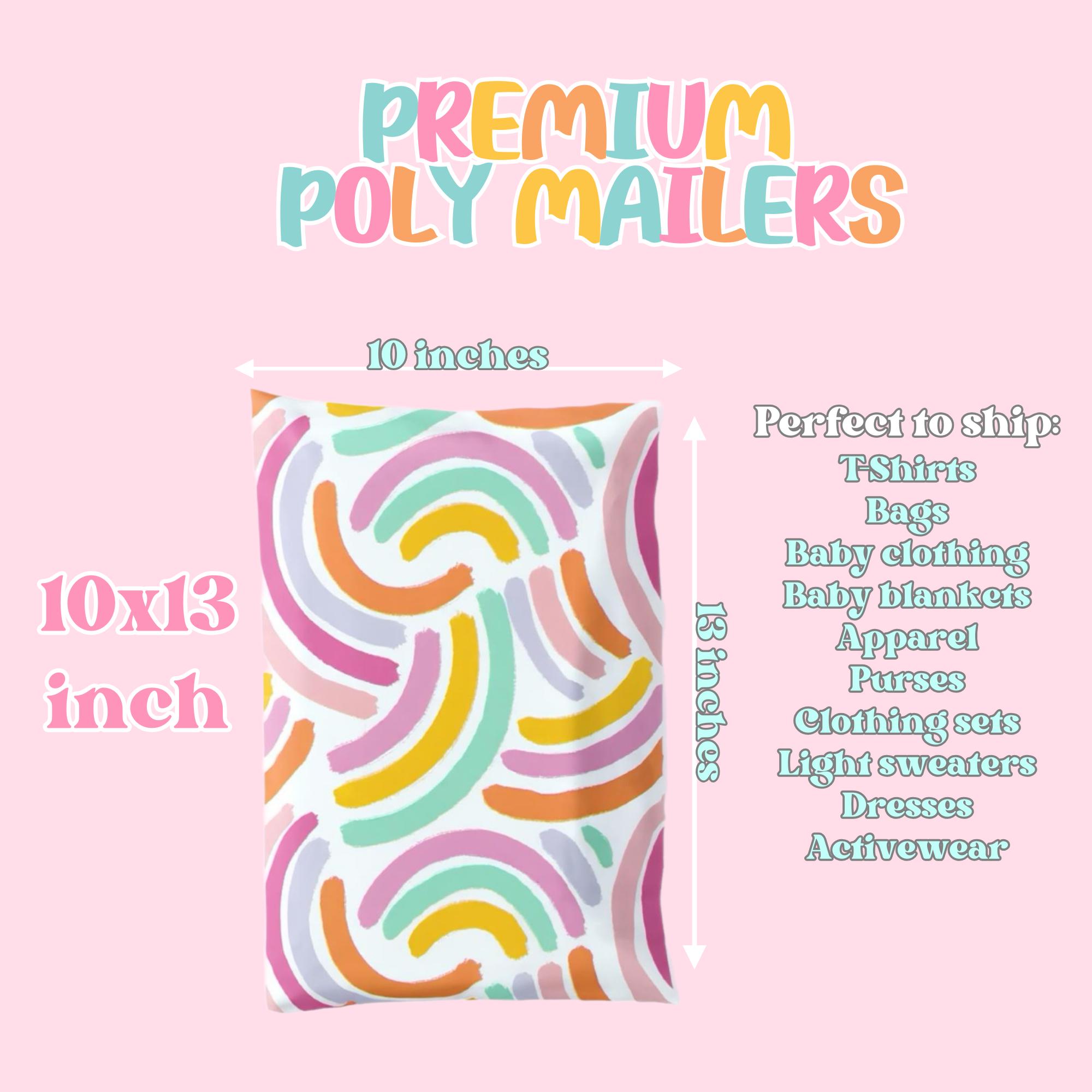 Poly Mailers Variety Pack – 18 Pack Small Business Shipping Envelopes ...
