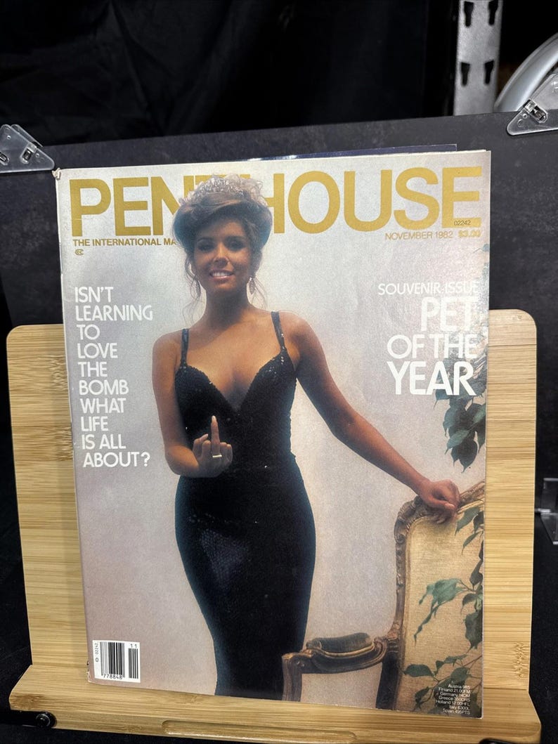 Penthouse Magazine Nov 1982 Corinne Alphen Etsy
