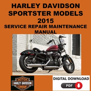 Harley Davidson 2015 Sportster Service Manual Maintenance Repair