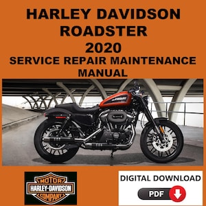 Harley Davidson 2020 Roadster Service Manual Maintenance Repair