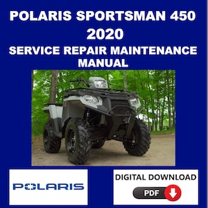 Polaris 2020 Sportsman 450 Service Manual Maintenance Repair