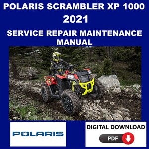 Polaris 2021 Scrambler XP 1000 Service Manual Maintenance Repair