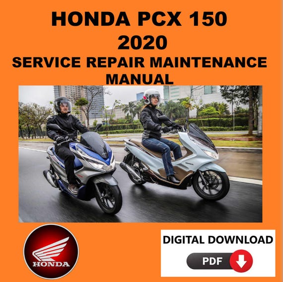 Honda 2020 PCX 150 Service Manual Maintenance Repair - Etsy
