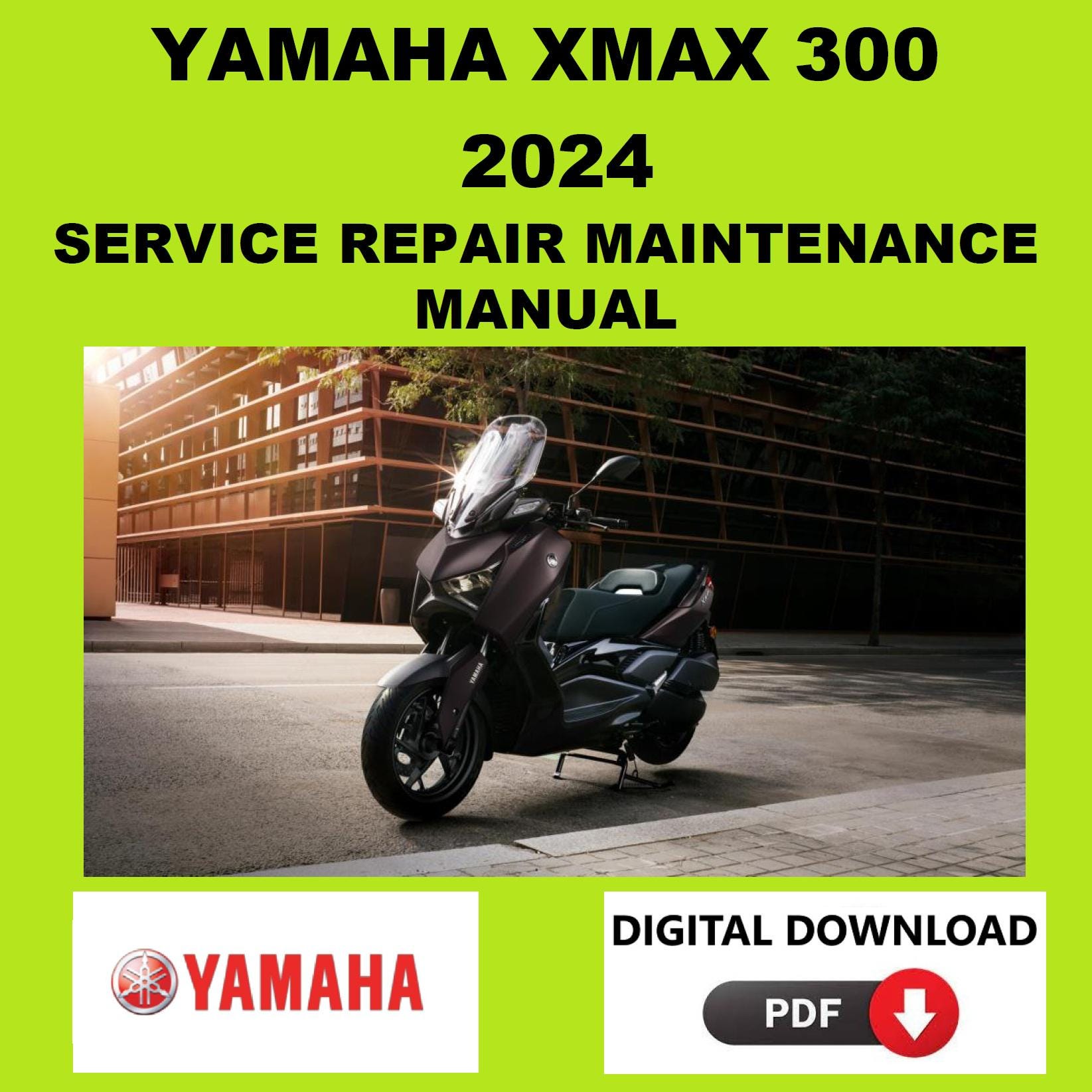 YAMAHA NMAX125 サービスマニュアル・パーツカタログ新品セット YAMAHA NMAX125('25-) サービスマニュアル QQS-CLT-000-BUG