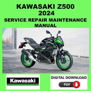 Kawasaki 2025 Ninja ZX-6R Service Manual Maintenance Repair - Etsy