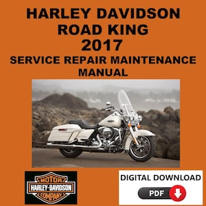 Harley Davidson 2017 Road King Service Manual Maintenance Repair