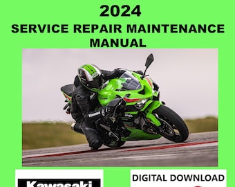 Kawasaki Ninja ZX6R 2005 Service Repair Manual Pdf Download - Etsy