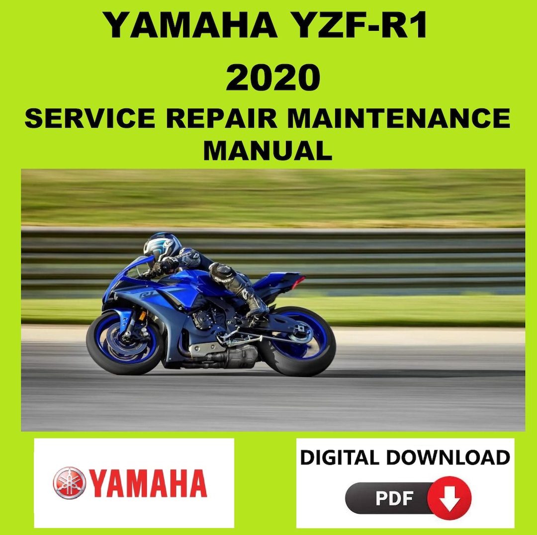 ヤマハ 2020 YZF-R1 サービスマニュアル メンテナンス 修理 - Etsy 日本
