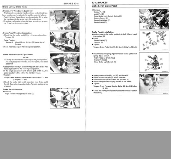 Kawasaki 2017 Z900 Service Manual Maintenance Repair - Etsy