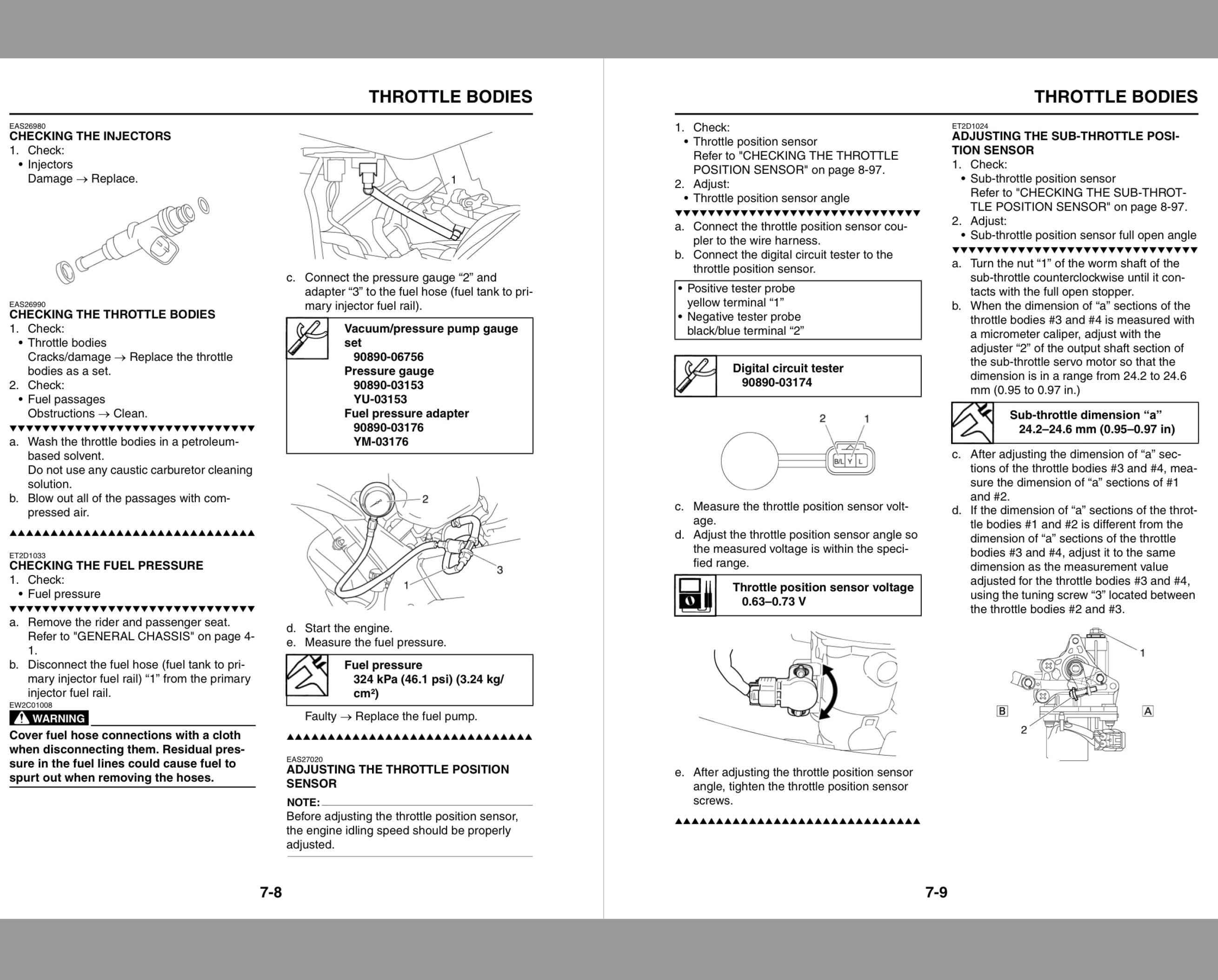 Yamaha 2014 FZ1 Fazer Service Manual Maintenance Repair - Etsy
