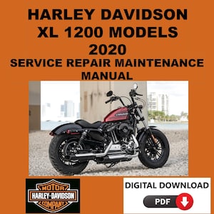 Harley Davidson 2020 XL 1200 Service Manual Maintenance Repair