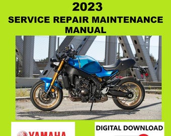 2022 Yamaha XSR 900 Service Manual XSR900 Repair Pdf Download - Etsy