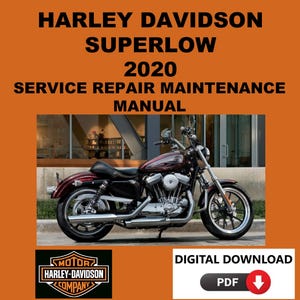 Harley Davidson 2020 SuperLow Service Manual Maintenance Repair
