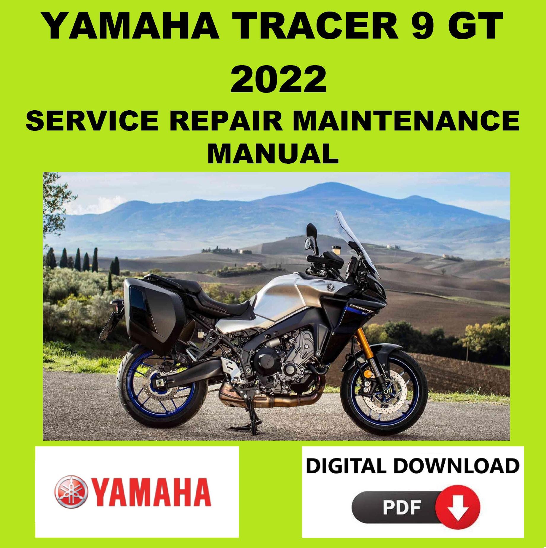 Yamaha 2022 Tracer 9 GT Service Manual Maintenance Repair - Etsy