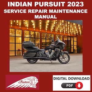 Manual de serviço de perseguição indiano 2023 Manutenção Reparo