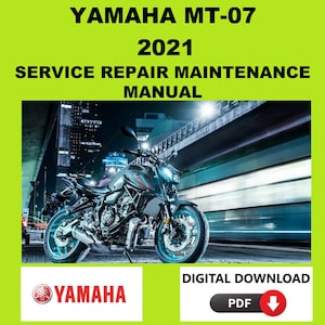 2021-2022 ヤマハ MT07 MT 07 サービス修理マニュアル pdf