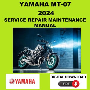 YAMAHA MT-07 サービスマニュアル 2025年 2021-2025 Yamaha MT-07 / FZ-07 Service Repair Workshop