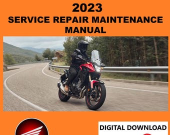 Honda 2023 CB500X Service Manual Maintenance Repair