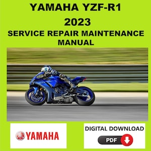 Yamaha 2023 YZF-R1 Service Manual Maintenance Repair