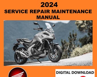 Honda 2024 NC750X Service Manual Maintenance Repair