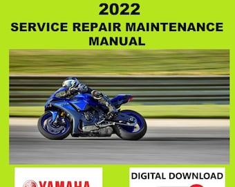 Yamaha 2022 YZF-R1 Service Manual Maintenance Repair - Etsy