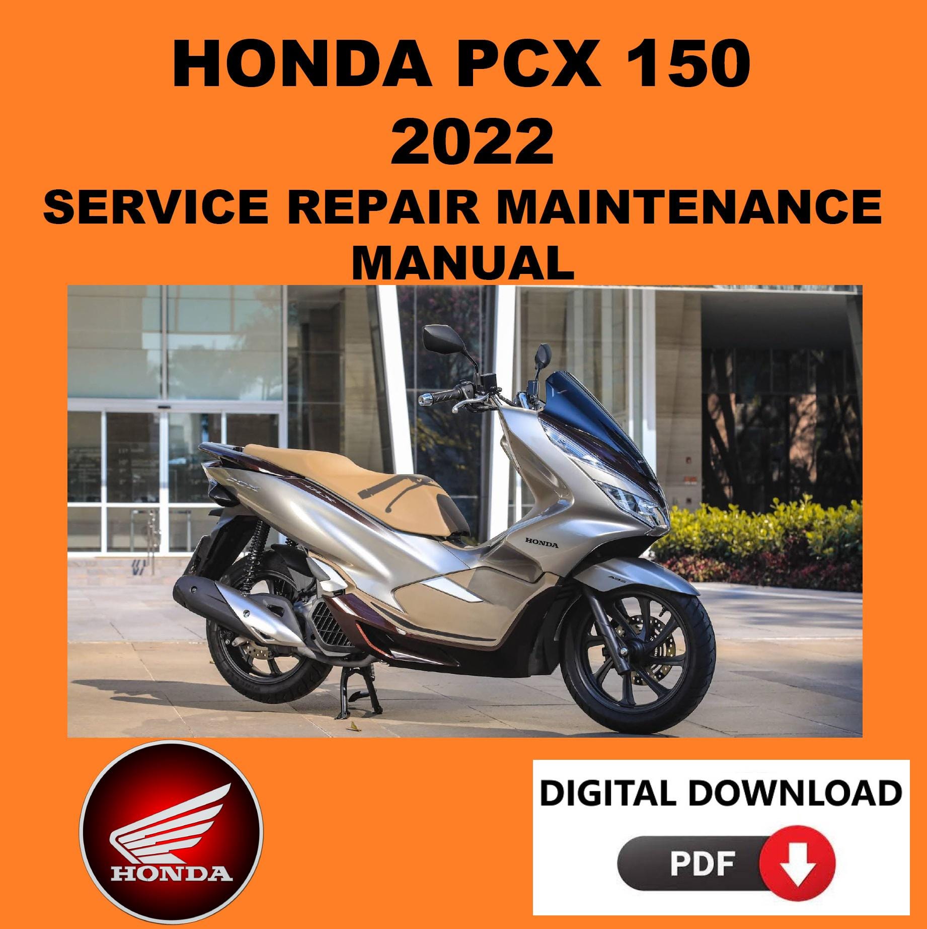 ホンダ PCX/PCX150/PCX150<ABS> サービスマニュアル Honda 2022 PCX 150 Service Manual Maintenance Repair - Etsy Ireland