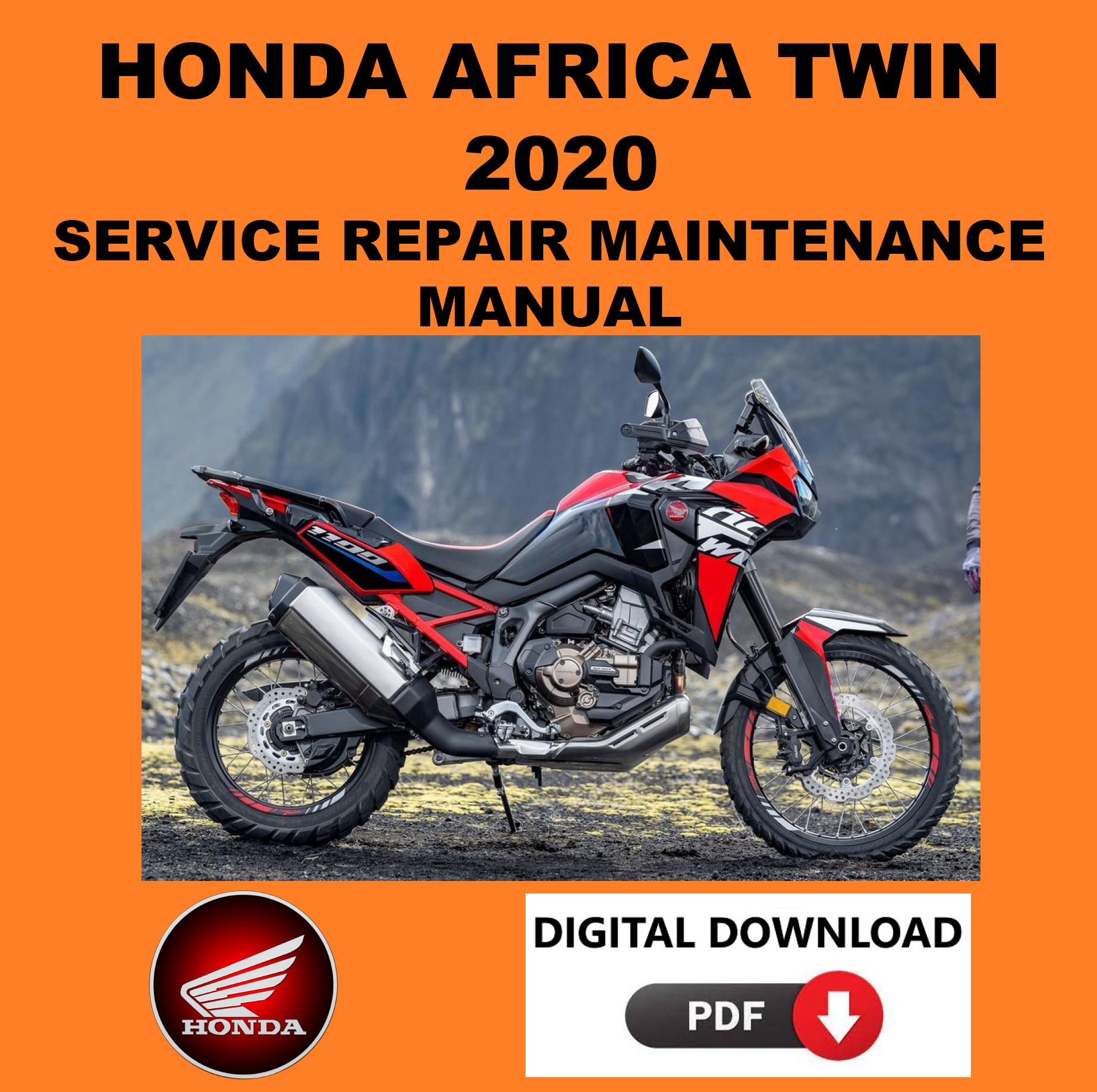 Honda 2020 Africa Twin Service Manual Maintenance Repair - Etsy