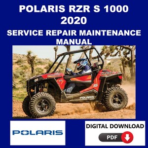 Polaris 2020 RZR S 1000 Service Handbuch Wartung Reparatur