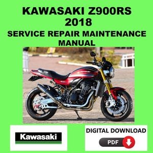 Kawasaki 2025 Z900 Service Manual Maintenance Repair - Etsy