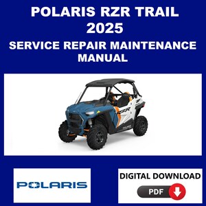 Manuale di assistenza, manutenzione e riparazione del Polaris RZR Trail 2025