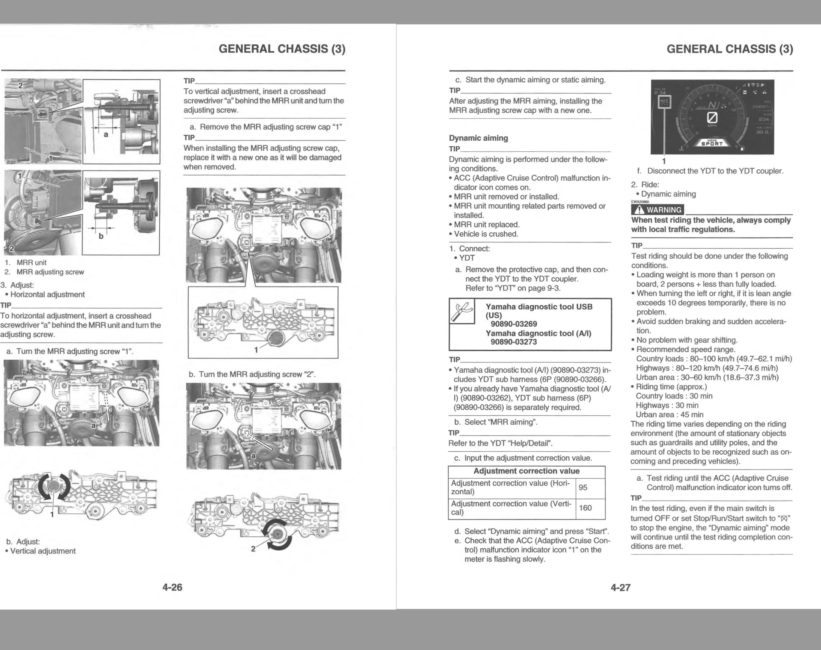 ヤマハ 2024 Tracer 9 GT+ サービスマニュアル メンテナンス 修理