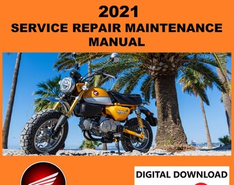 HONDAサービスマニュアル　Monkey/MonkeyLimited HONDA SERVICE MANUAL BOOK 2022-2024 MONKEY 125A GENUINE OEM