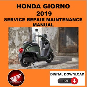 ホンダ 2019 ジョルノ サービスマニュアル メンテナンス 修理