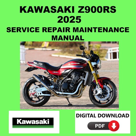 Kawasaki 2025 Z900RS Service Manual Maintenance Repair - Etsy