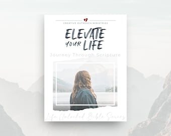 365-Day Bible Reading Plan | Elevate Your Life: Journey Through Scripture | PDF