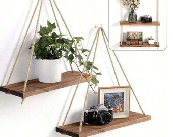 Floating wall shelf