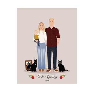 Custom family Portrait